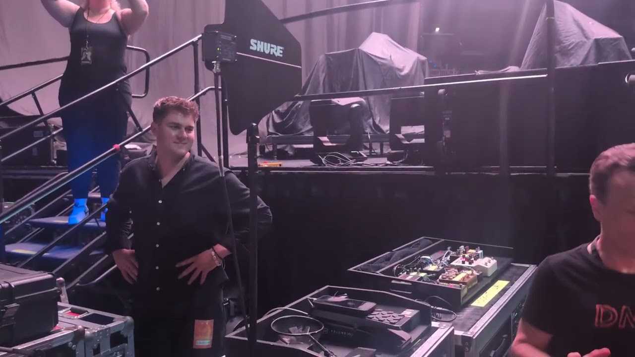 Backstagetour 8th of April Depeche Mode in Cologne