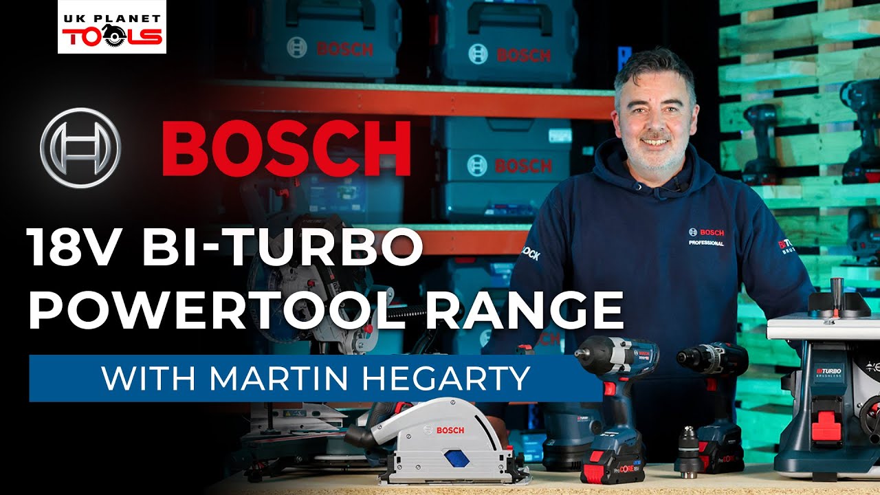 Bosch 18V BITURBO Professional Power Equipment 2023