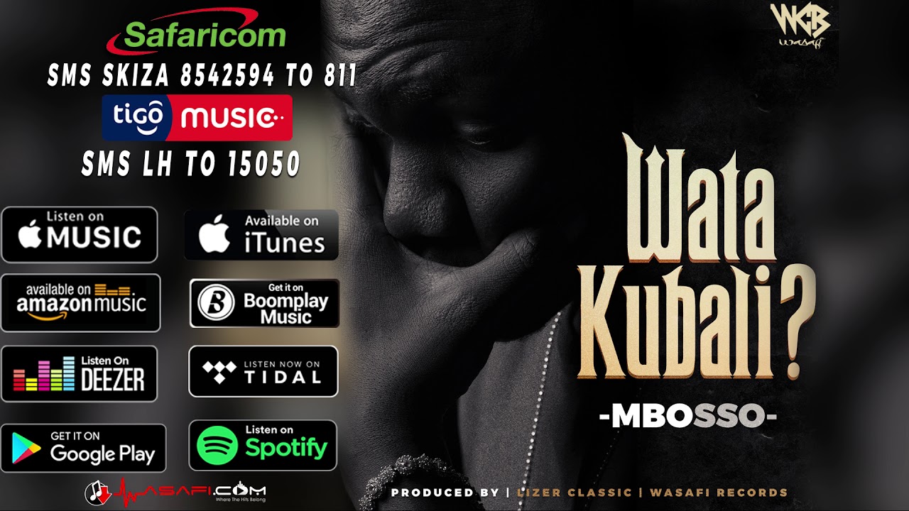 Mbosso -  Watakubali (Official Audio)