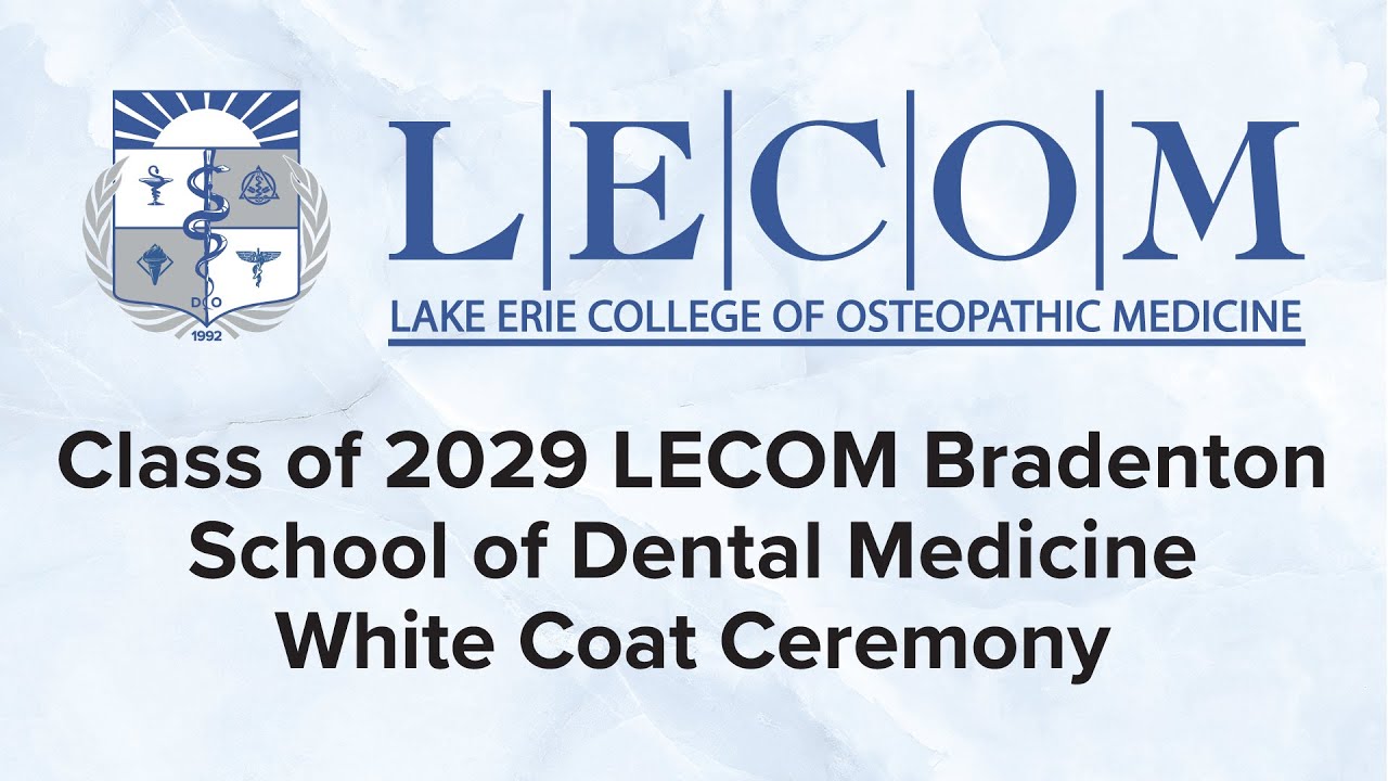 Bradenton School of Dental Medicine White Coat - 2025