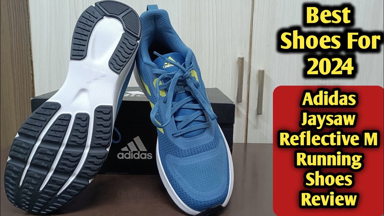 Best Shoes For 2024 l Adidas Jaysaw Reflective Running Shoes Review l Unboxing Tuber