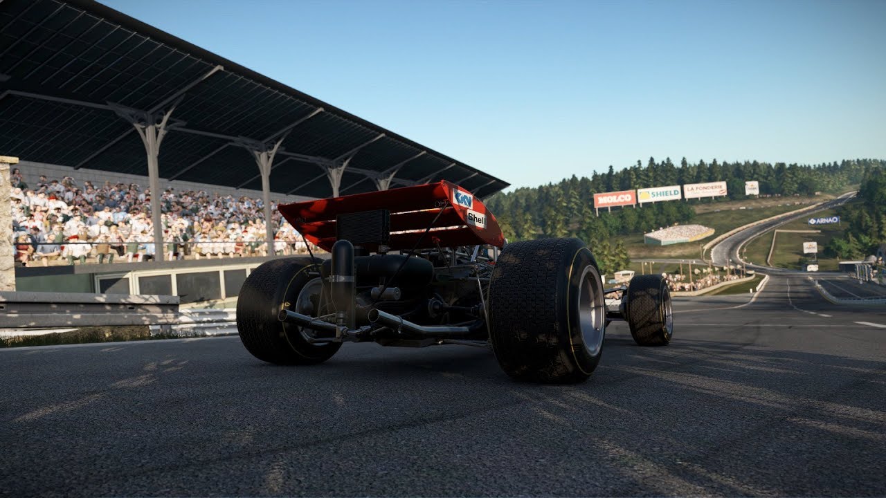 Project CARS 2 - One lap @ Historic Spa in Lotus 49C
