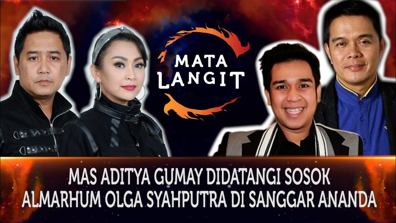 445 - MAS ADITYA GUMAY DIDATANGI SOSOK ALMARHUM OLGA SYAHPUTRA DI SANGGAR ANANDA.