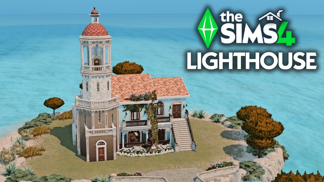 LIGHTHOUSE - СТРОЮ ДОМ В СИМС 4 // The Sims 4 Speed Build