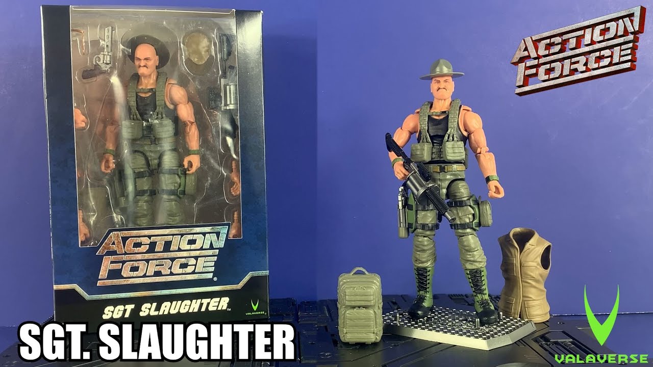 VALAVERSE Action Force Sgt. Slaughter Version 2 Review