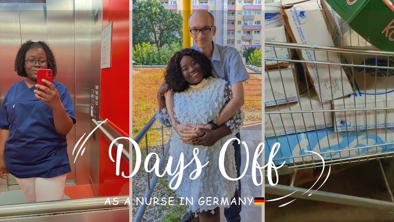 Spend My DAYS OFF With ME As A Nurse in Germany🇩🇪 + Shopping + Party + Family hangouts