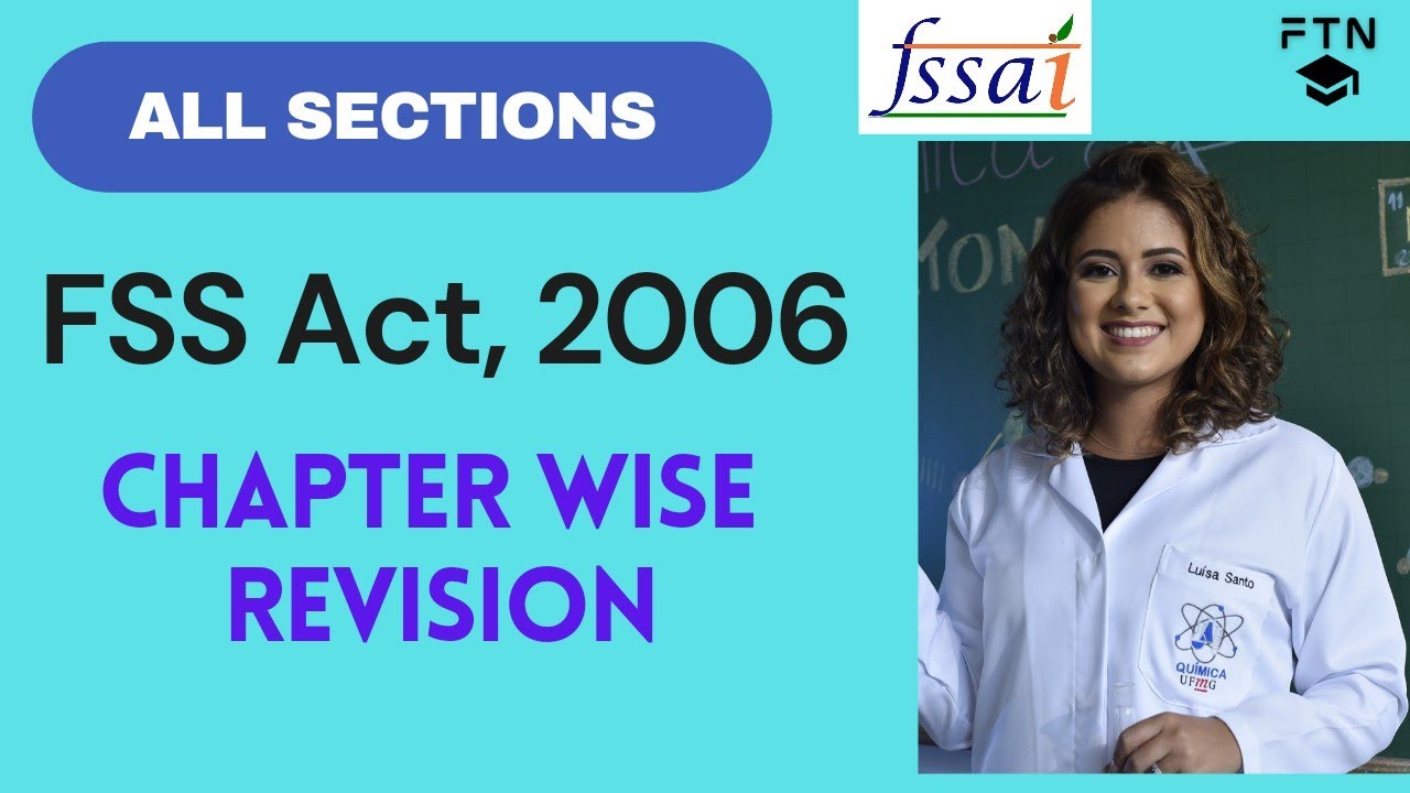 FSSAI II Food Safety and Standards Act, 2006