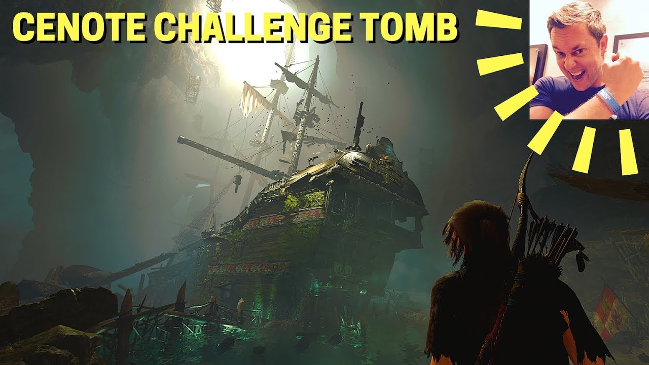 Shadow of the Tomb Raider: Cenote Challenge: прохождение гробницы/руководство (Сан-Кордова, испан...