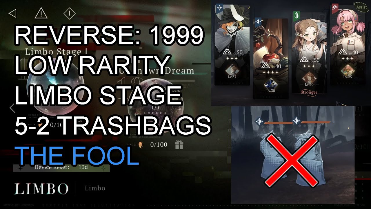 Reverse: 1999 The Fool Limbo Stage 5-2 (Nov 1-16)