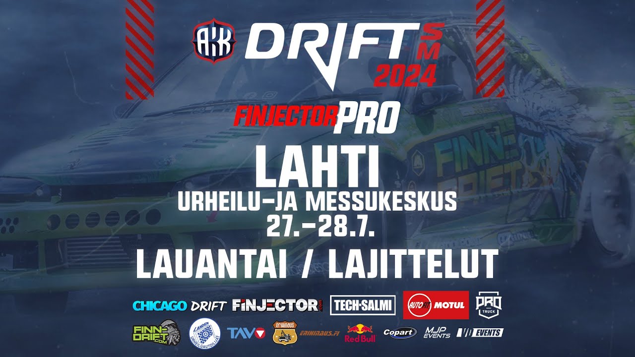 🔴 Drift SM LIVE | Lahti | Lauantai 27.7.