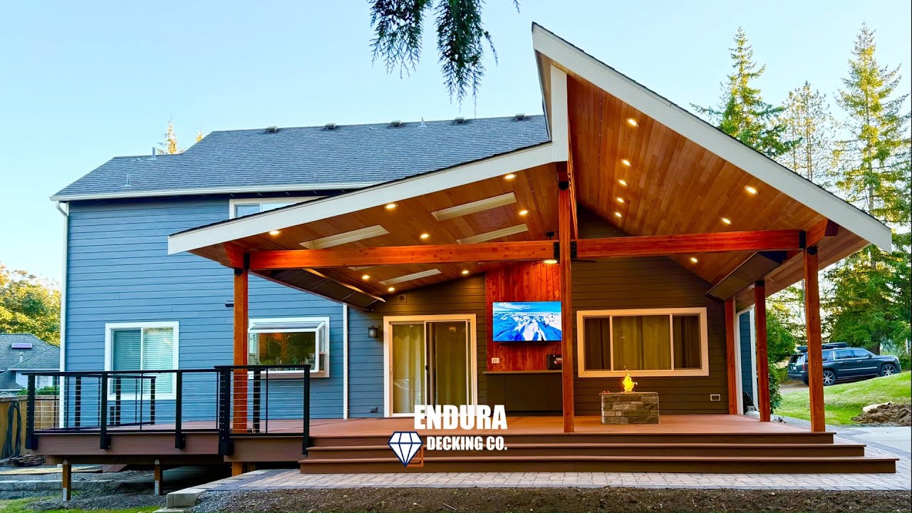 Sammamish Deck Upscaled Outdoor Living Entertaining Deck