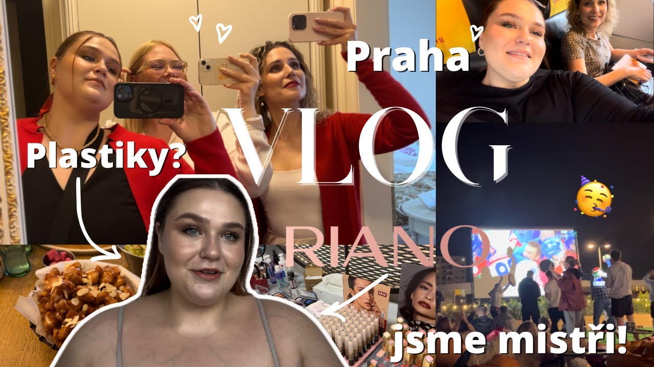 můj názor na plastiky, líčení s nejlepší značkou v dmku, trip do Prahy, mistrovství světa|VLOG
