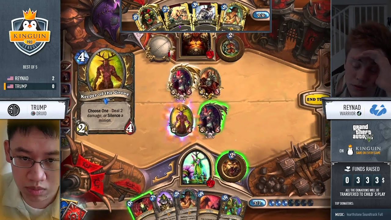 Tempo Storm Reynad vs TSM Trump | KPL 2015 S1 W3D2 | Kinguin Pro League 2015