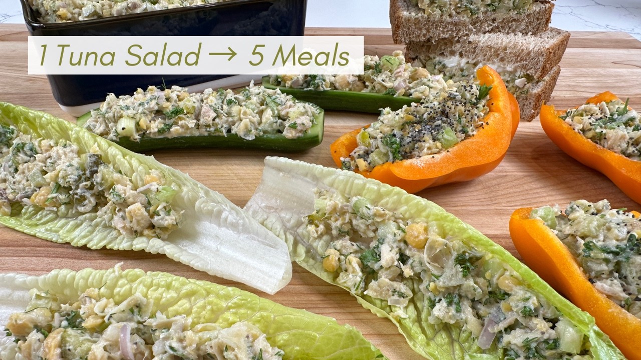 I Eat This Tuna Chickpea Salad When I Need Protein Fast