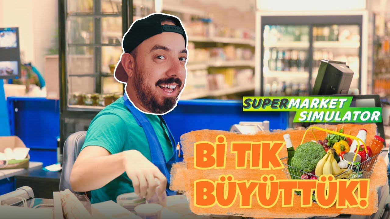 Batıyor Muyuz? | Supermarket Simulator
