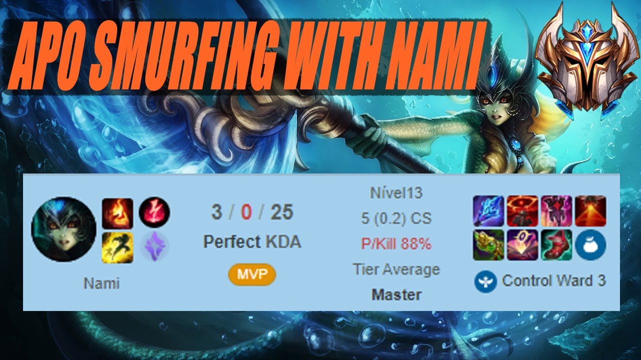AP0 SMURFING IN MASTERS WITH NAMI