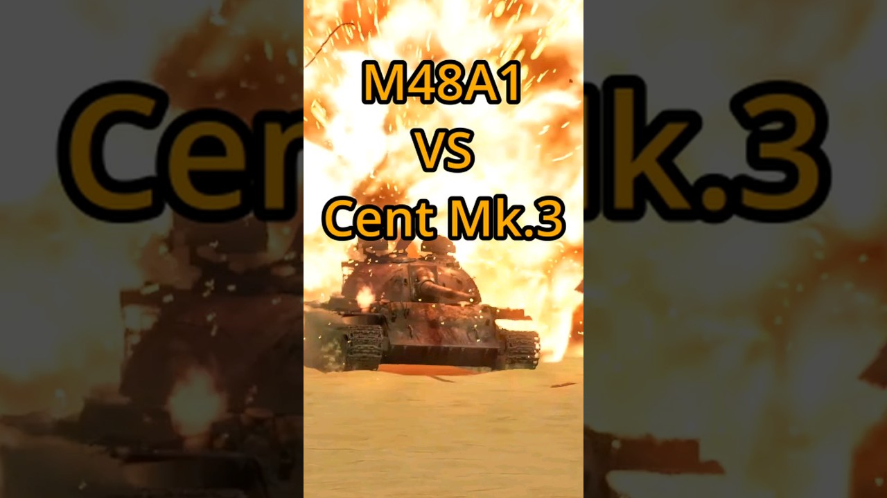 Является ли Centurion Mk.3 лучшим противником Т-54 в War Thunder?