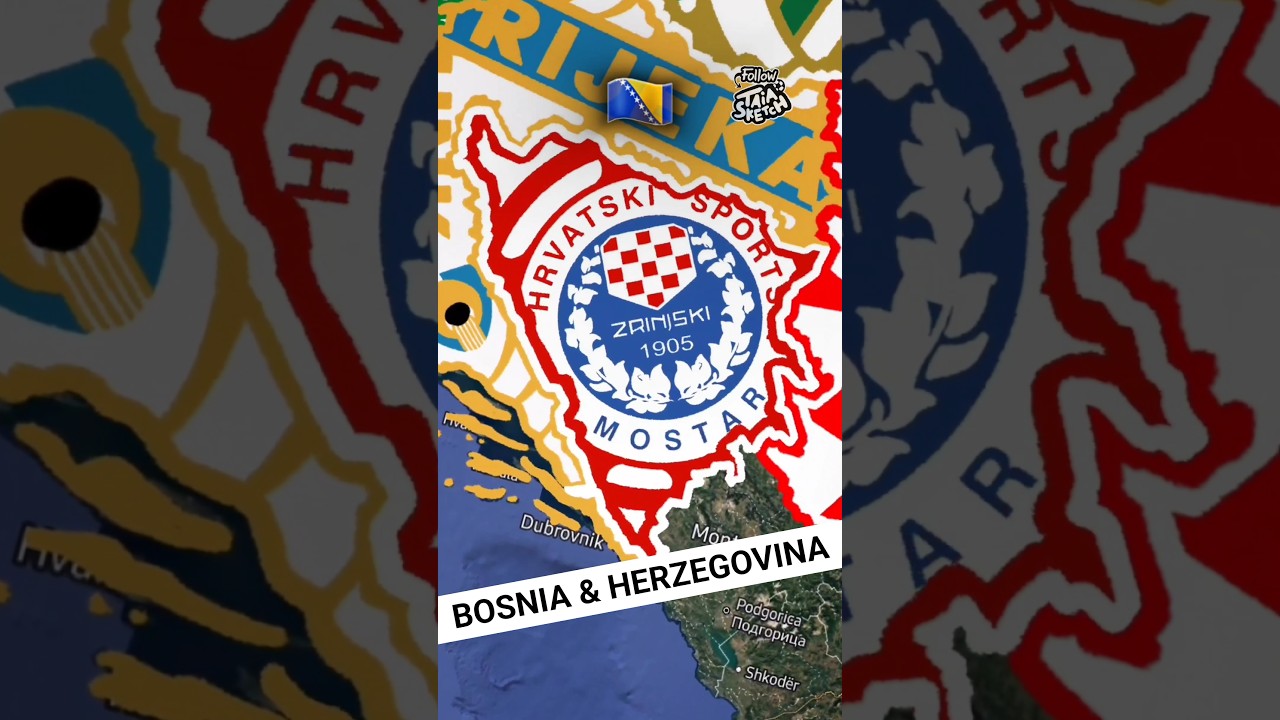 🇧🇦 H&Scaron;K Zrinjski Mostar &times; Bosnia & Herzegovina 2025 Champions! 🔥👏 #bosnia #bosniaandherzegovina