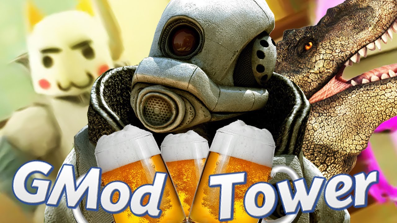 CINCO BORRACHOS, UN DINOSAURIO Y UN CINE | Gmod Tower