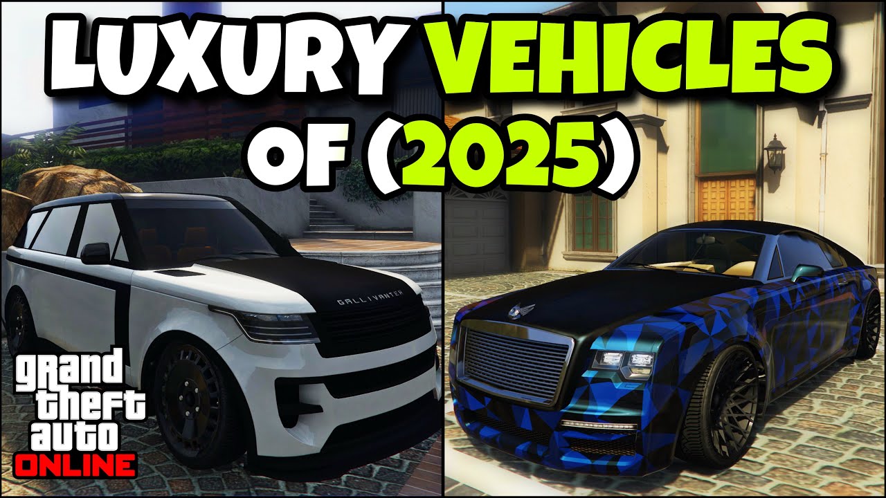 Top 10 Best Looking Luxury Vehicles In GTA Online 2025