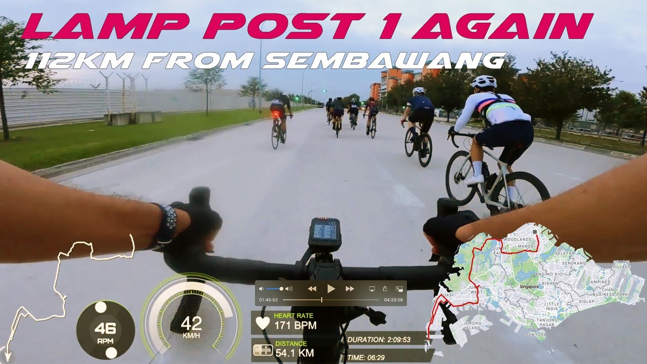 Singapore Cycling Route - LP1 again