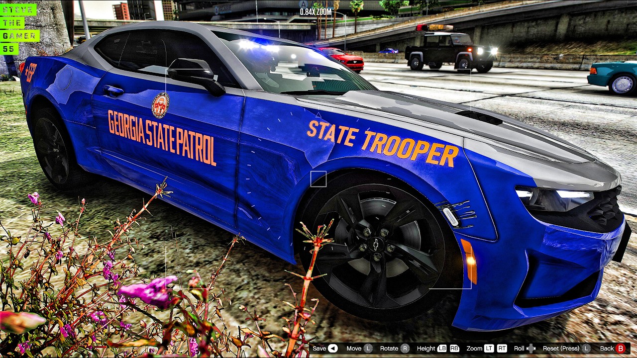 GTA 5 MODS LSPDFR GEORGIA STATE POLICE HIGHWAY PATROL CAMARO ON DUTY NPCAI 3.0