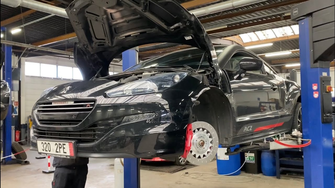 Notre RCZ R passe sur le pont 🛠