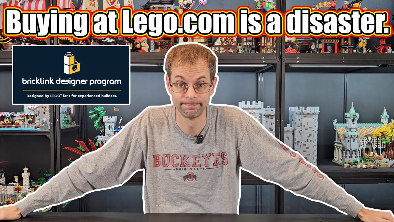Дорогой Lego: исправь свой ужасный сайт.