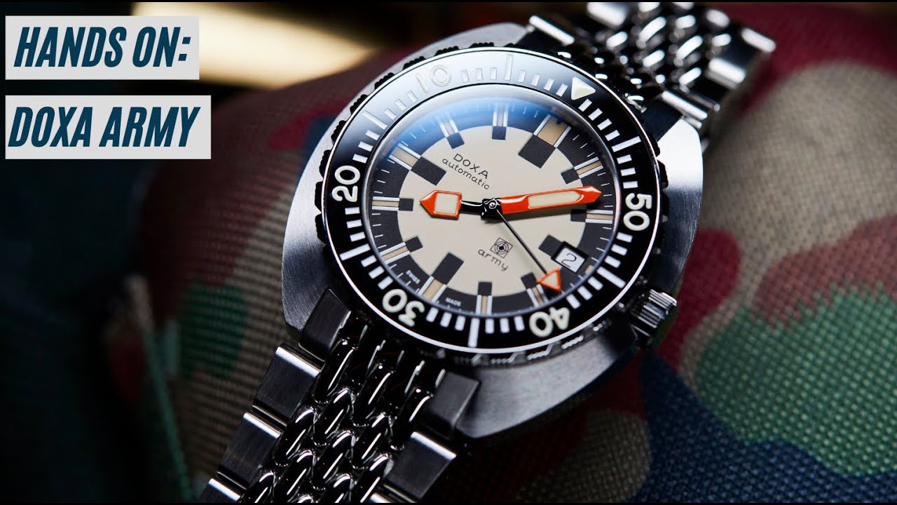 The retro thrills of the Doxa Army are back in full production