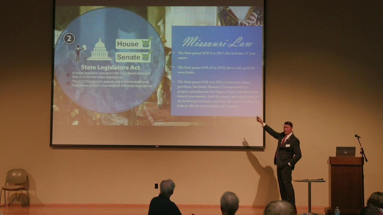 Article V: Conventions of States &ndash; Why Call an Article V Convention? - SCC Democracy Days 2023