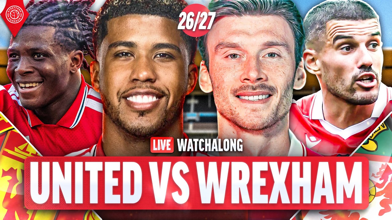 Manchester United 0-1 Wrexham | LIVE 2026/27 Pre-Season Watchalong