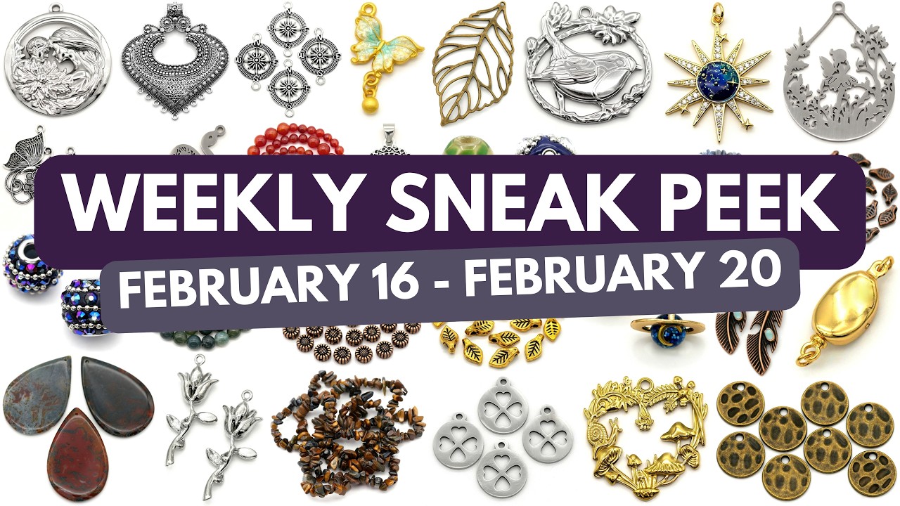 NEW Glass Beads, Pendants, & More Coming February 16-20! Bead Box Bargains STORE SNEAK PEEK