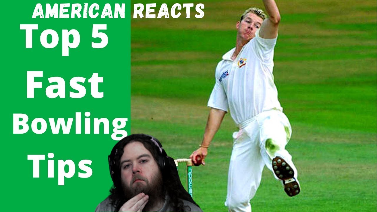 American Reacts To How To Bowl Fast - Top 5 Fast Bowling Tips