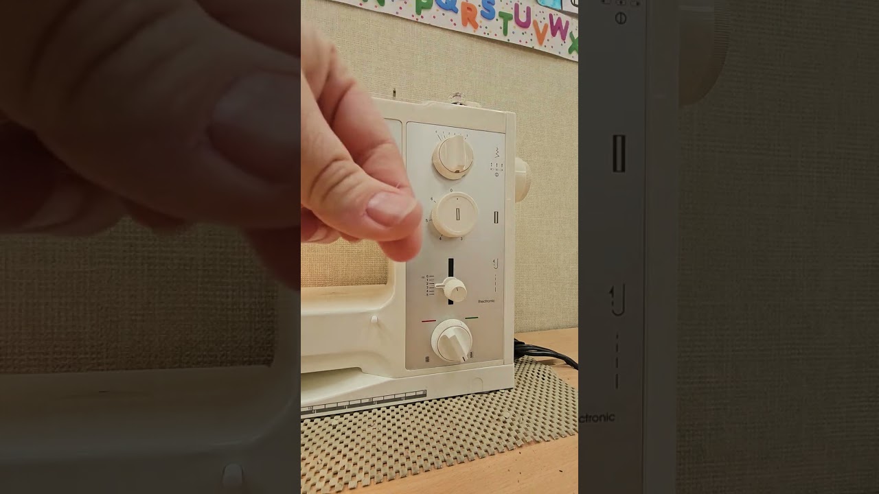 Winding a bobbin on Bernina 1008
