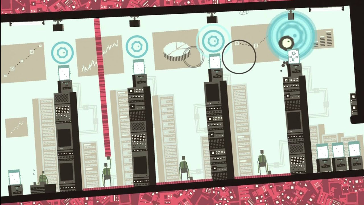 Sound Shapes PS3 Game Play - Campaign - Purgatory & Event Horizon - Jim Guthrie