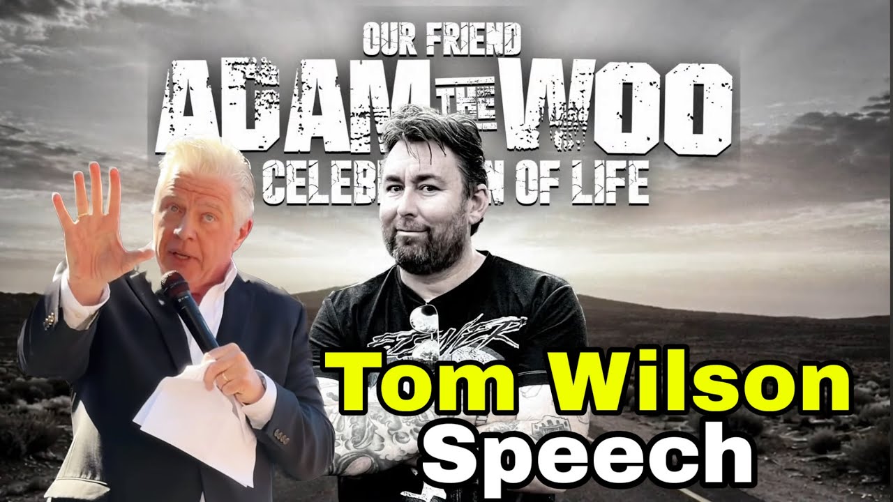 Tom Wilsons Speech at Adam the woo Celebration of life