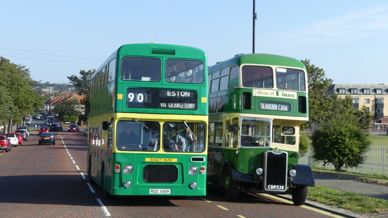Seaburn Bus & Car Rally 2025 | North East Bus Preservation Trust | 25.08.2025