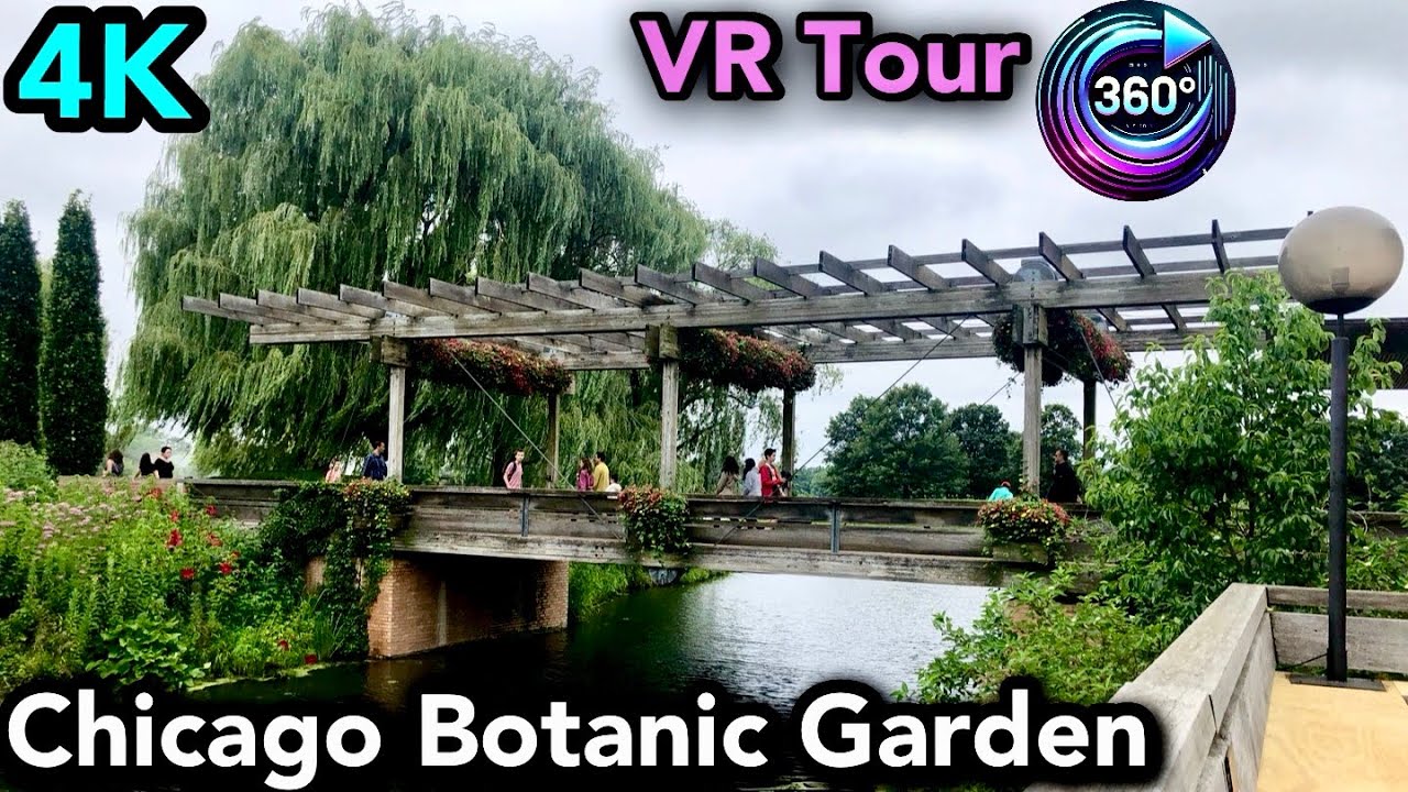 Explore the Chicago Botanic Gardens in Stunning 360&deg; VR
