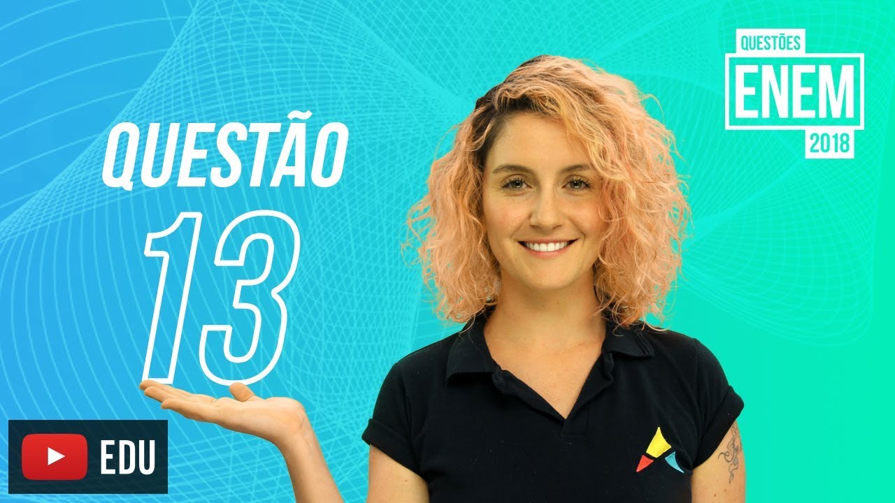 Enem 2018 | Linguagem verbal e não verbal | questão 13 (caderno amarelo)