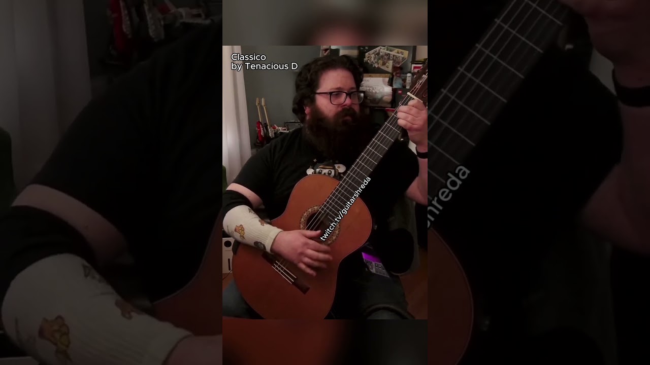 Classico - Day 158 (December 6, 2023) | @tenaciousD | #shorts #classicalguitar #tenaciousd