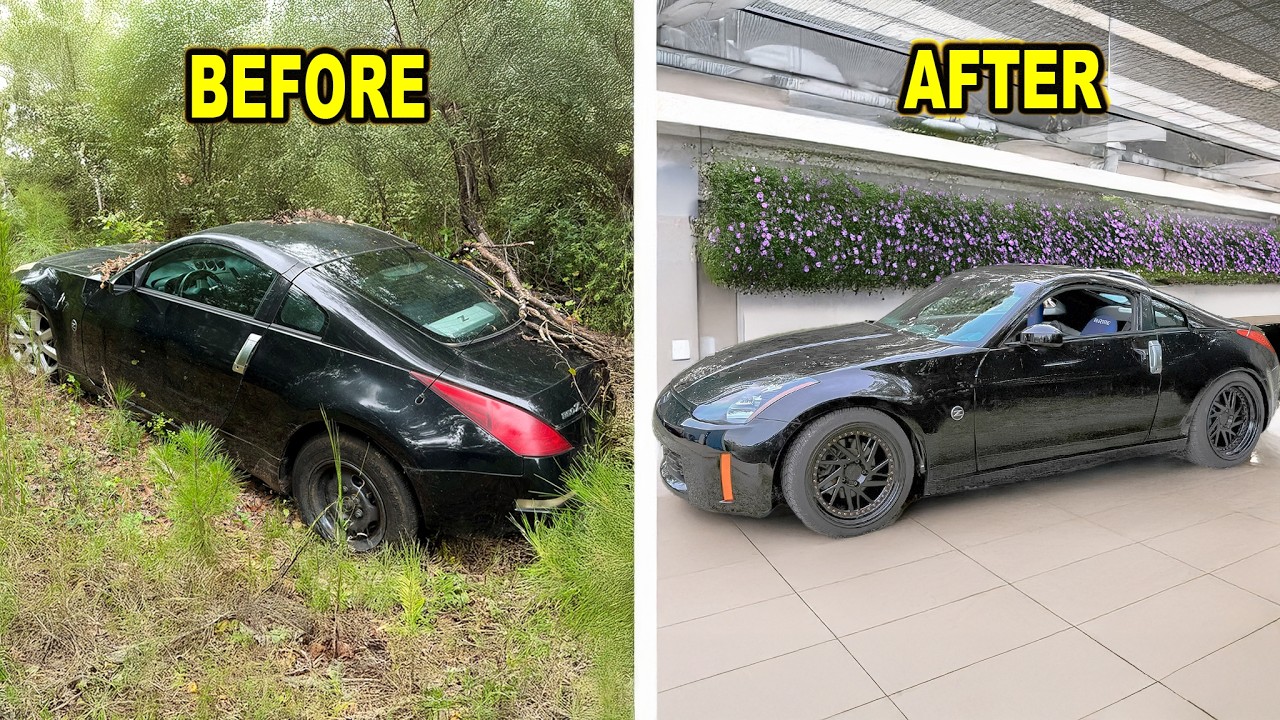 I Rebuilt A Destroyed Nissan 350Z That I Was Told To Scrap