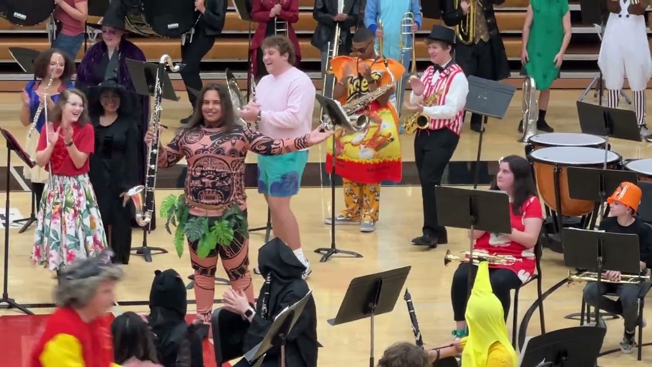 Maryville City Schools (CGIS, MRIS, MJHS, MHS) combined Halloween Concert 2022