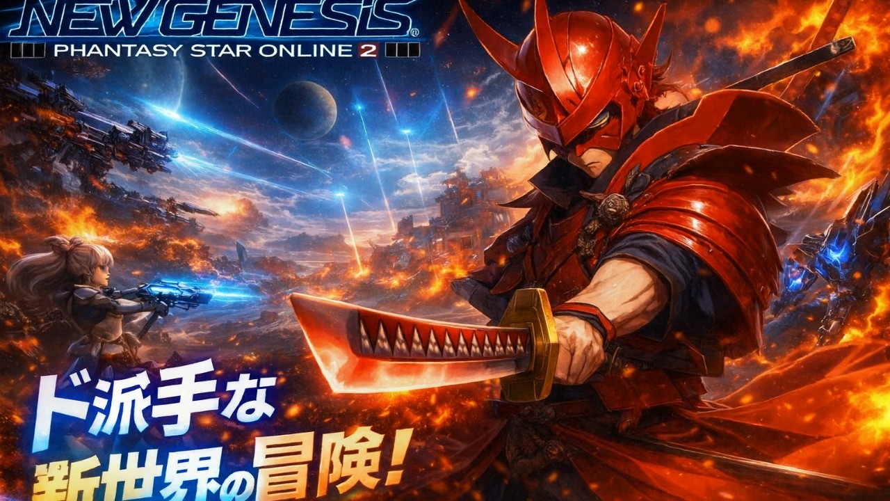[PSO2 NGS ]新しい冒険の始まり#5[ #ファンタシースターオンライン2ニュージェネシス ][ #ガロ雷電 ]
