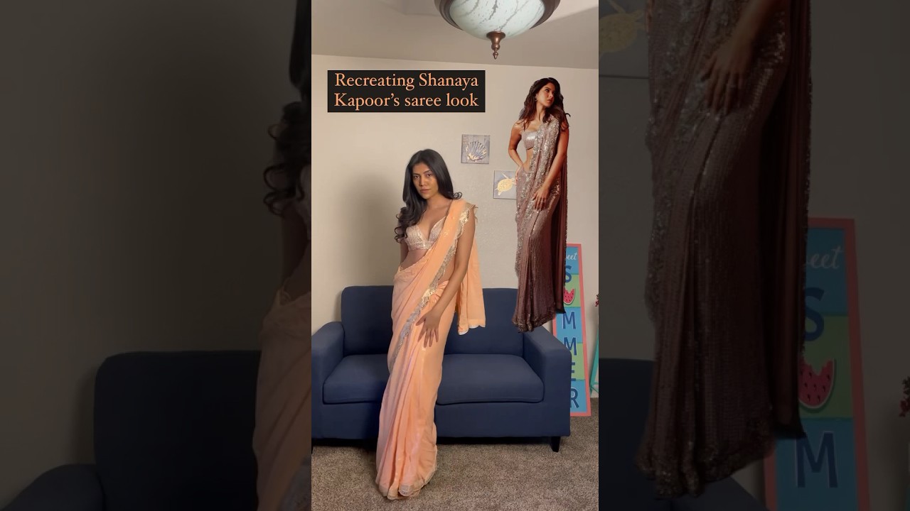 Who else loves Sarees?! #indian #shorts #saree #youtube #influencer #desi