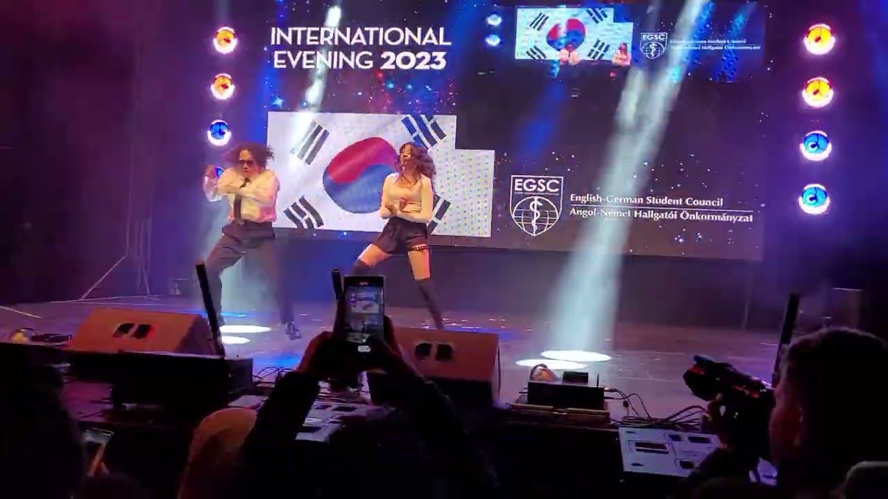 International Evening 2023, University of Pécs - South Korea, Gangnam Style