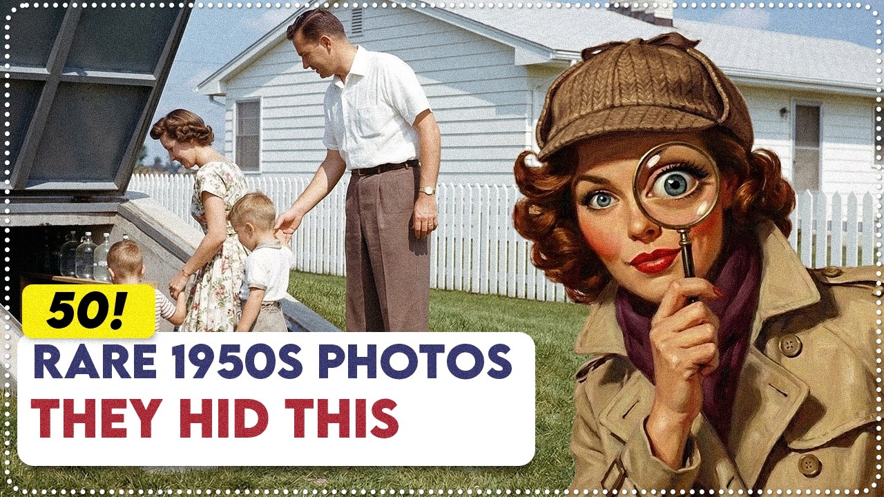 50 Rare Photos From 1950s America You Were NEVER Meant To See