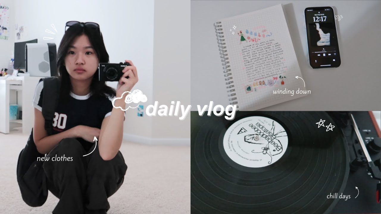daily life: clothing hauls, attending sisters graduations, rainy days, baking, etc.