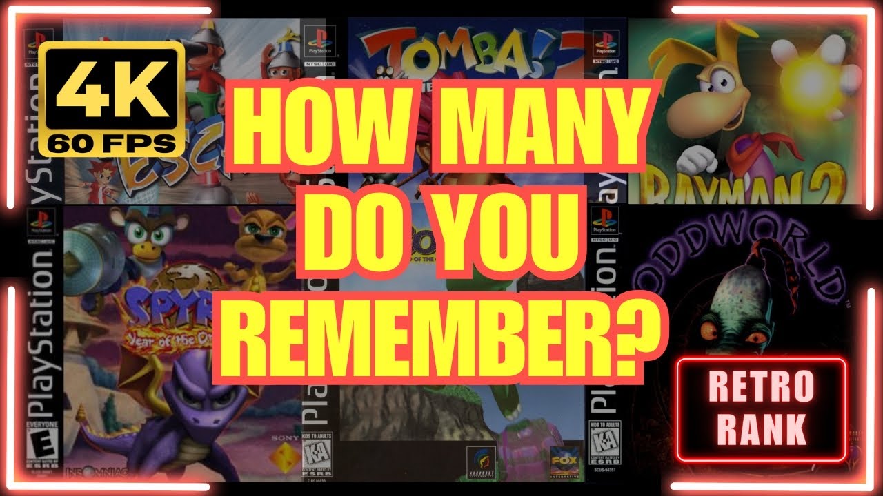Top 25 Best PS1 Platformers of All Time | PlayStation 1 / PSX Classics (Did Your Favorite Make It?)