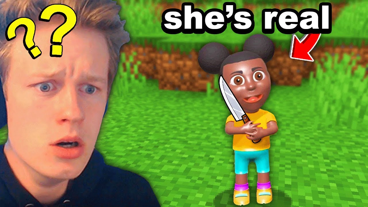Fooling my Friend with Amanda the Adventurer in Minecraft
