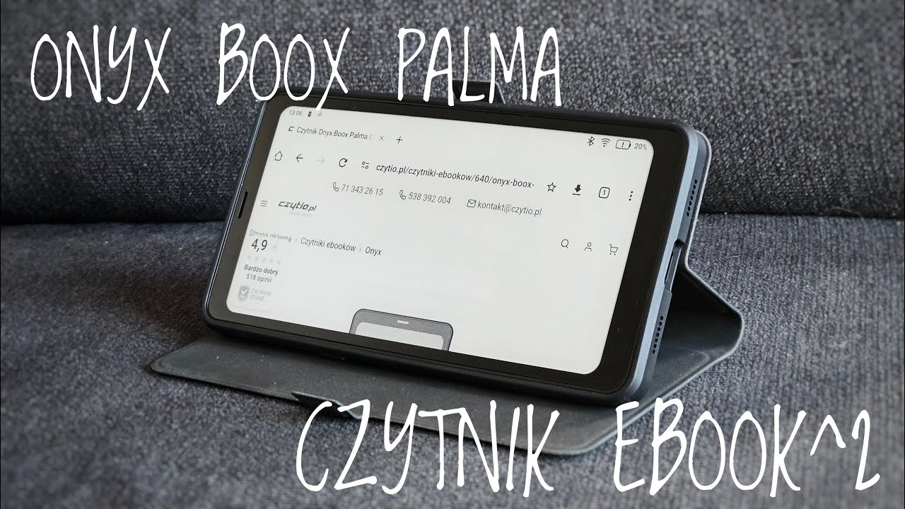 Onyx Boox Palma - czytnik ebooków do kwadratu!